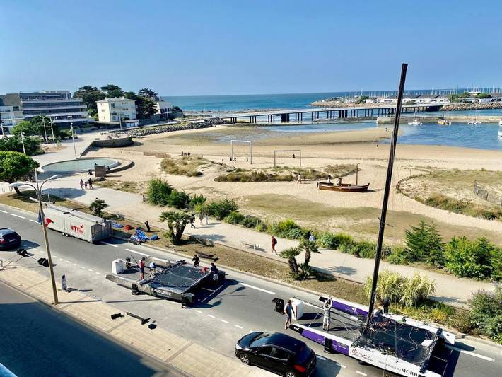 Gîte pour 4 personnes, avec terrasse et vue dans Port D Echouage Pornichet