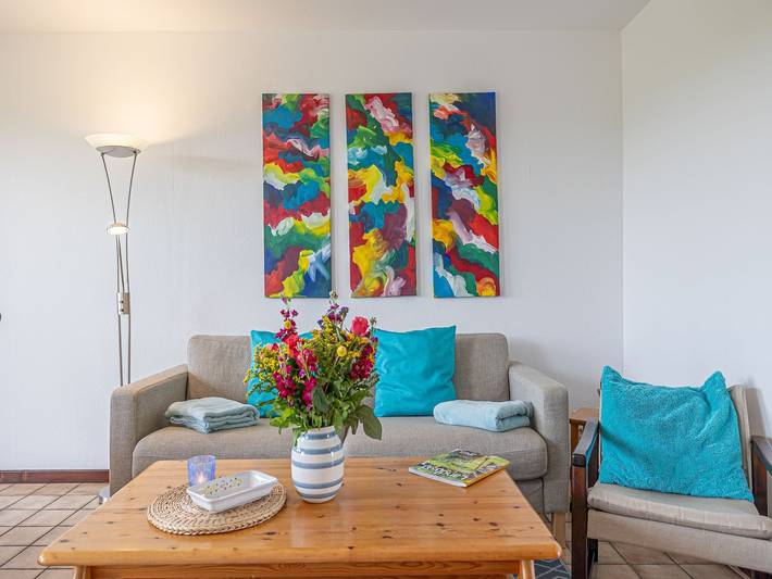 Ferienwohnung mit Meerblick für 5 Personen, mit Terrasse in Steinberg