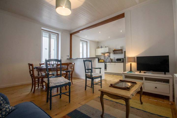 Gîte pour 4 personnes, avec Terrasse ainsi que Jardin et Vue à Port-Louis