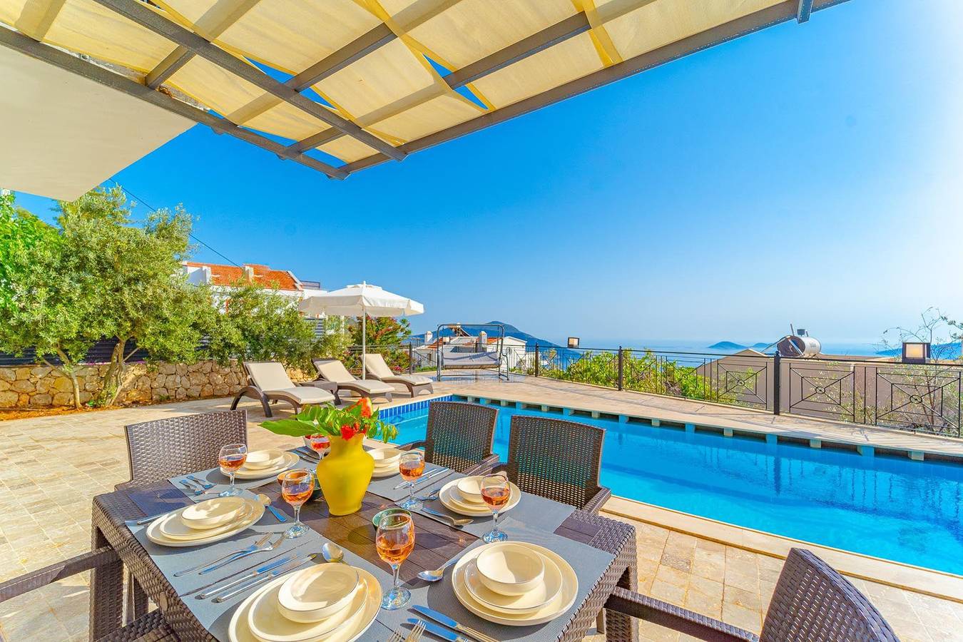 Holiday house for 8 persons approx. 150 qm in Kalkan, Anatolia (Lycia) in Kaş, Saklıkent