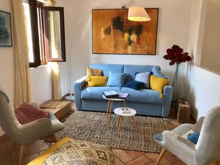 Casa vacanza per 7 persone, con Terrazza e Giardino nonché Panorama a San Pantaleo