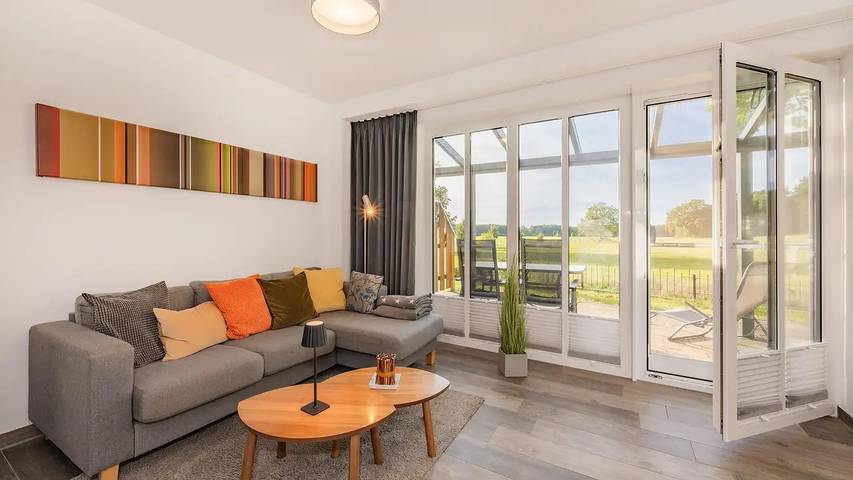 Ferienhaus für 4 Personen, mit Balkon und Sauna sowie Garten in Korswandt - 3