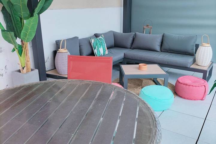 Location de vacances pour 2 personnes, avec terrasse et jardin à Bellerive-sur-Allier