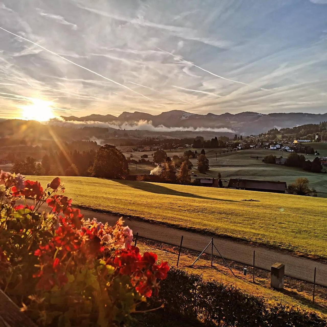 Ganze Wohnung, Ferienwohnung 'Alpenblick Dorner' mit Bergblick, privater Terrasse und Wi-Fi in Oberreute, Bayerisch Schwaben