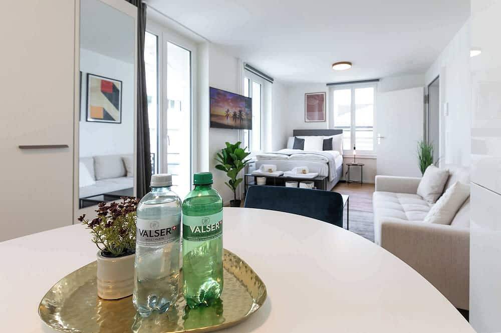 Ganze Wohnung, Studio Waaghaus mit Parkplatz und Balkon in St. Gallen, Zürich Voralpen