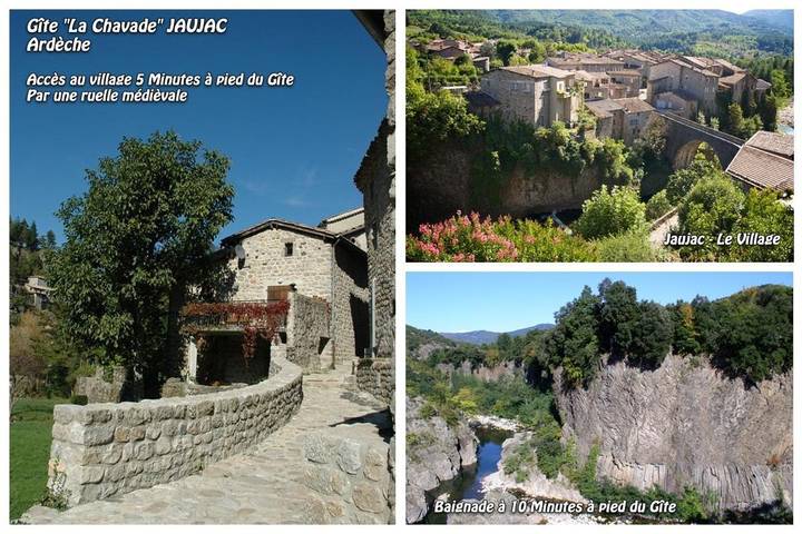 Gîte pour 4 personnes, avec jardin, adapté aux familles à Jaujac - 2