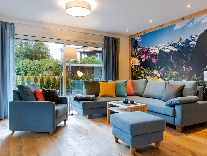 Ferienwohnung für 6 Personen, mit Terrasse im Allgäu