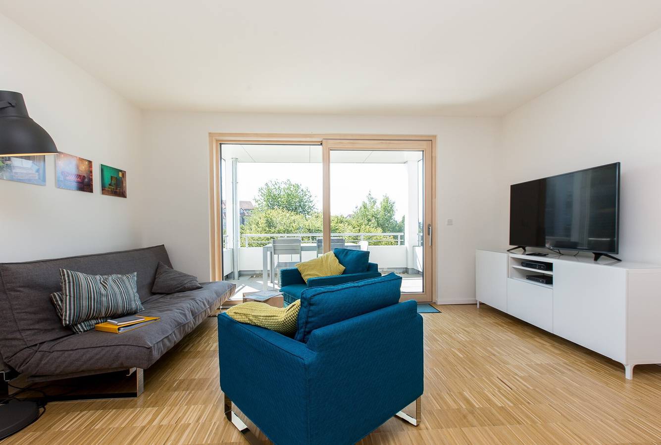 Ganze Wohnung, Ferienwohnung 'Busch' mit Seeblick, Balkon und Wi-Fi in Friedrichshafen, Region Bodensee-Oberschwaben