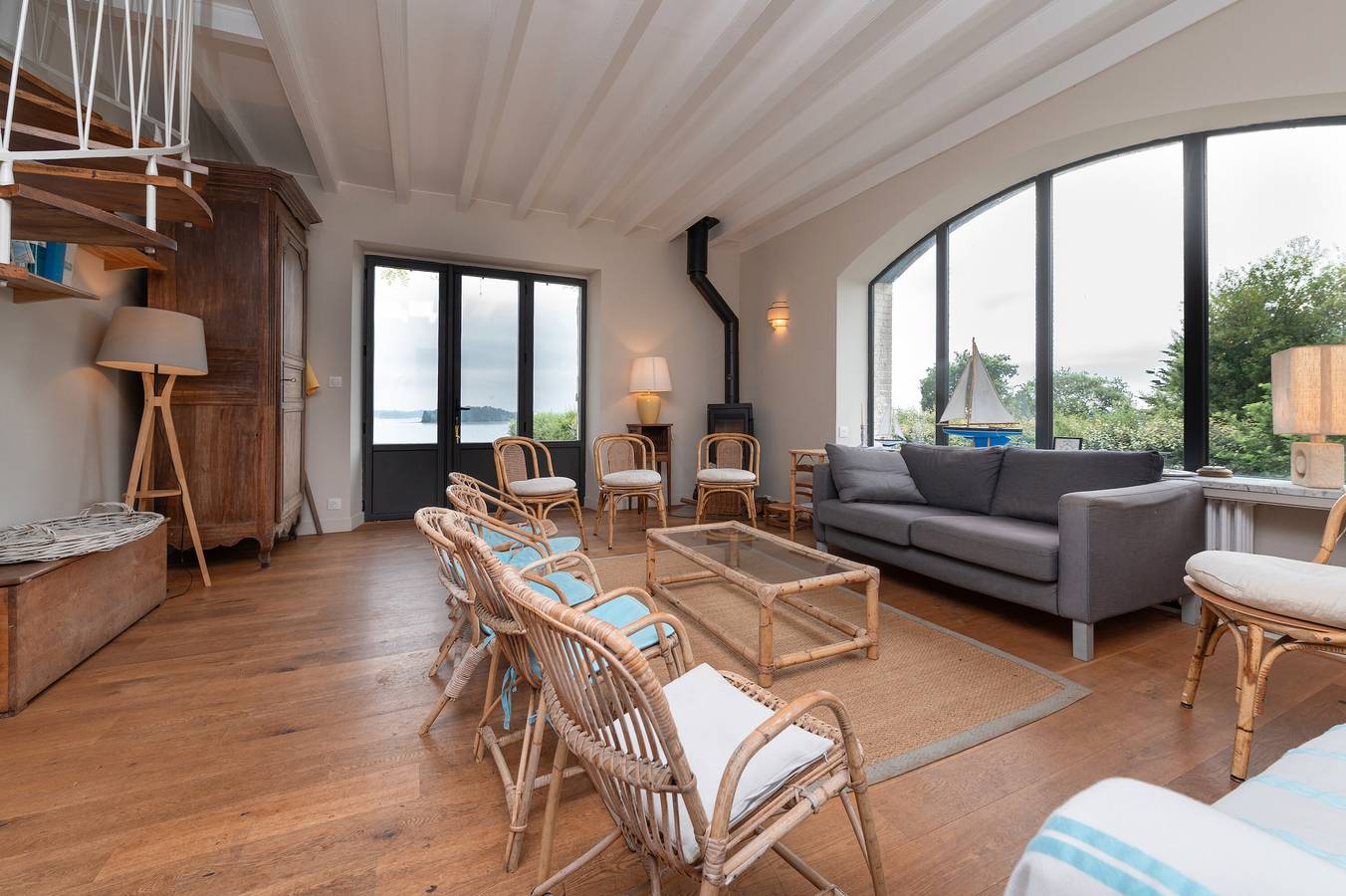 Wunderschönes Familienhaus am Wasser in Île-aux-Moines, Côte des Mégalithes