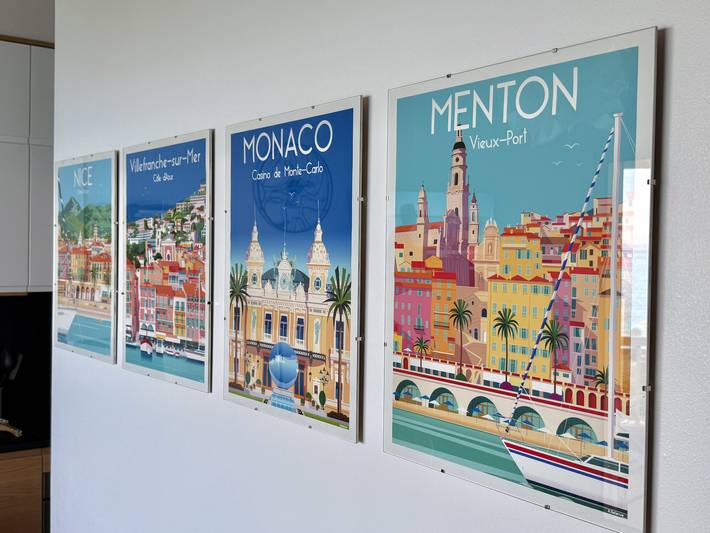 Gîte pour 3 personnes, avec balcon dans Plage Du Borrigo Menton - 4