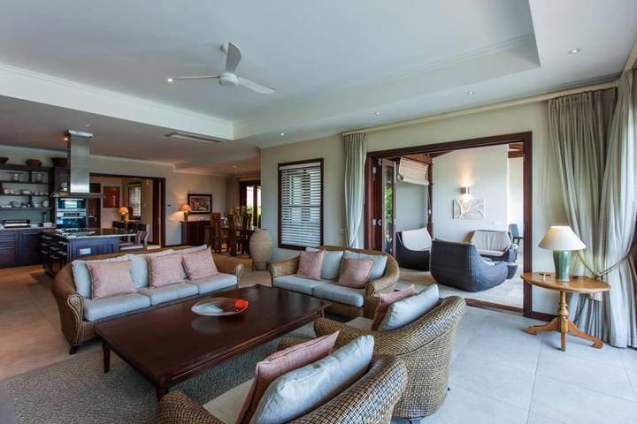 Villa pour 6 personnes, avec piscine et vue ainsi que sauna et jardin aux Seychelles - 4