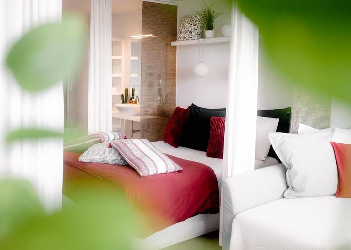Appart’hôtel pour 2 personnes, avec vue et vue sur le lac