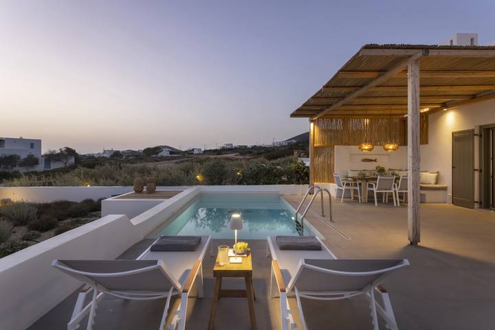 Villa pour 6 personnes, avec vue sur l’océan et terrasse dans Antiparos - 4