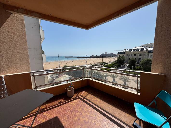 Studio pour 3 personnes, avec balcon aux Les Sables-d'Olonne