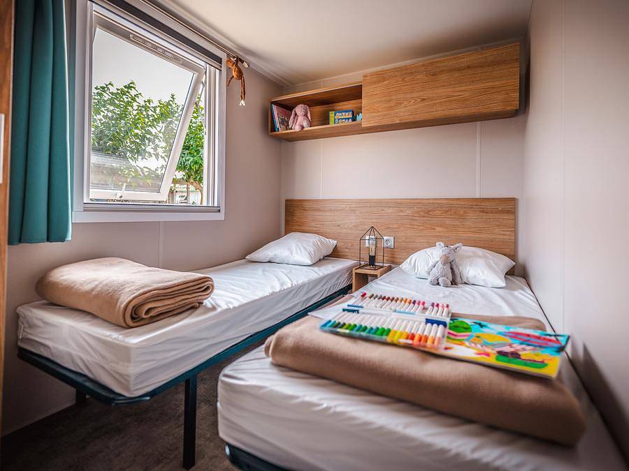 Camping Le Roucan West - Mobilhome 6 personnes - Mh2 Bien-Etre 33 m² in Vias Plage, Vias