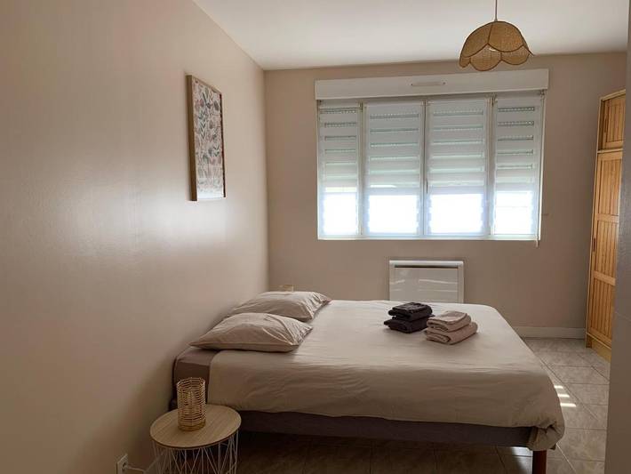 Appartement de vacances pour 4 personnes, avec jardin