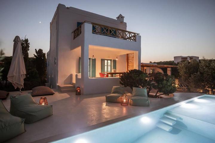Location de vacances pour 4 personnes, avec Balcon et Terrasse ainsi que Jardin et Piscine dans Koufonisia - 3