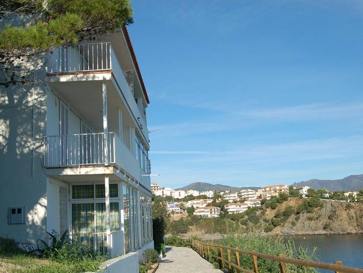 Ferienwohnung für 5 Personen, mit Terrasse und Ausblick in Llanca