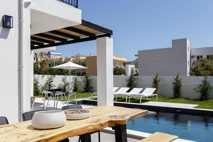 Ferienhaus für 7 Personen, mit Balkon und Pool, kinderfreundlich in Plakias - 3