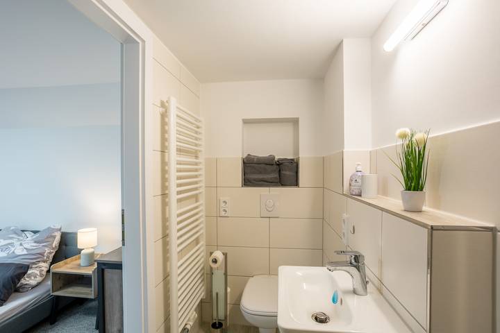 Habitación para 2 personas con terraza in Teltow, Mittelmark