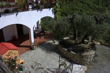 Gîte pour 5 personnes, avec jardin et vue à Seborga