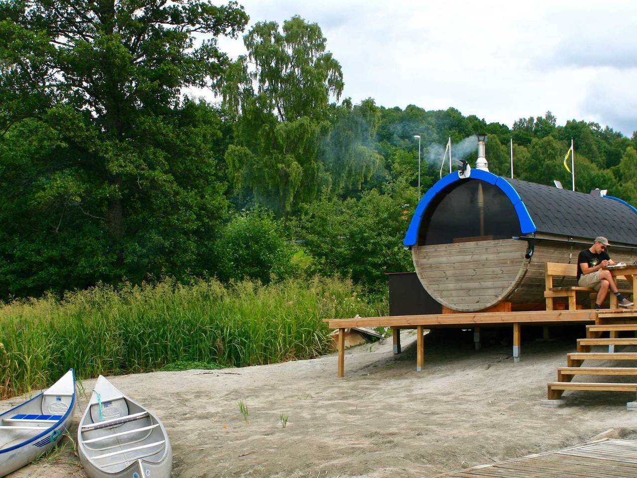 Skotteksgarden Camping&Stugby - Seebungalow in Marbäcks distrikt, Västergötland