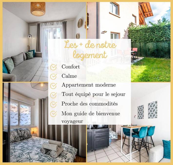 Gîte pour 4 personnes, avec jardin à Saint-Pierre-en-Faucigny - 4