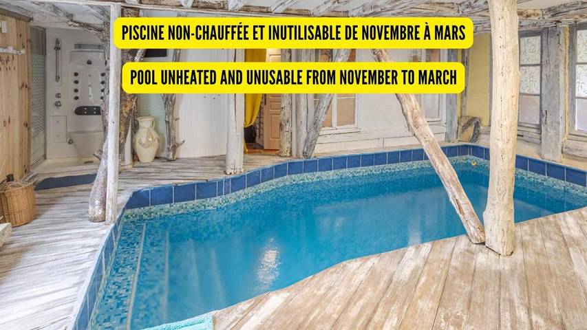 Gîte pour 4 personnes, avec piscine, animaux acceptés à Sainte-Maure - 3