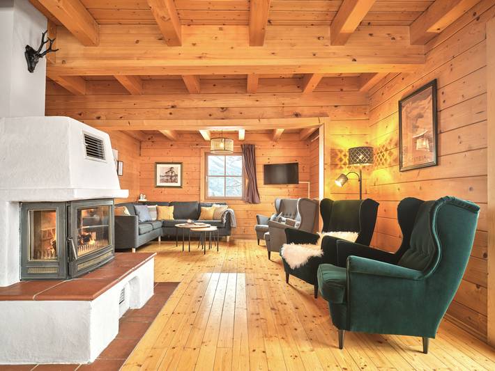 Chalet für 11 Personen, mit Balkon und Terrasse sowie Garten in Ennstal