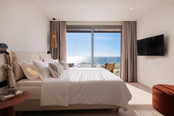 Appart’hôtel pour 2 personnes, avec Balcon ainsi que Terrasse et Vue