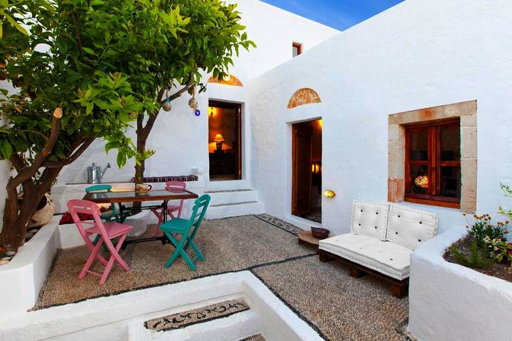Ferienhaus für 5 Personen, mit Terrasse und Garten sowie Ausblick