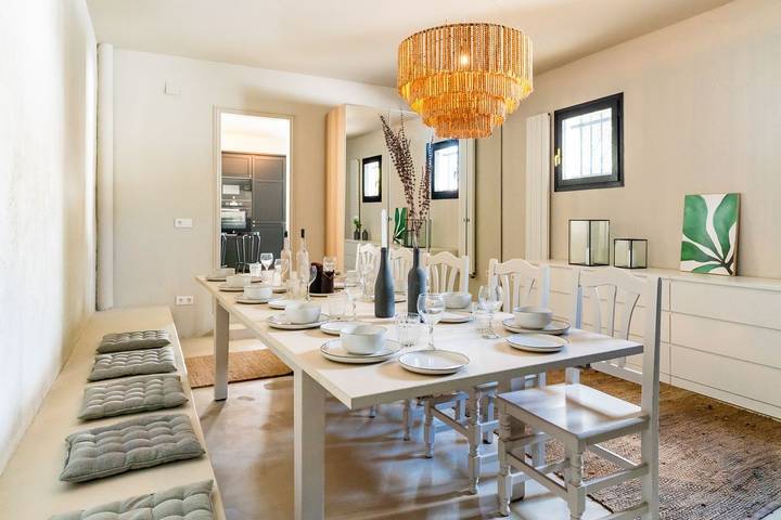 Casa rural para 8 personas, con terraza y jardín en Bajo Penedés - 4
