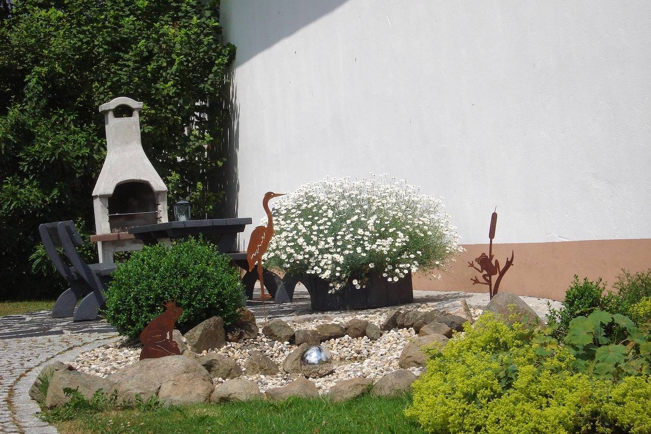 Gästehaus Frankenwaldhof - Fw Bachwiesenblick (oben) mit Balkon in Bad Steben, Landkreis Hof