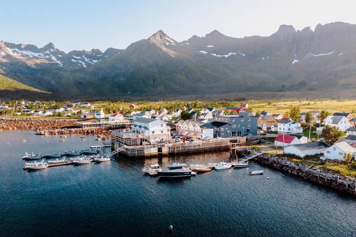 Parc de vacances pour 2 personnes, avec terrasse ainsi que sauna et jacuzzi dans Berg (Norvège) - 2
