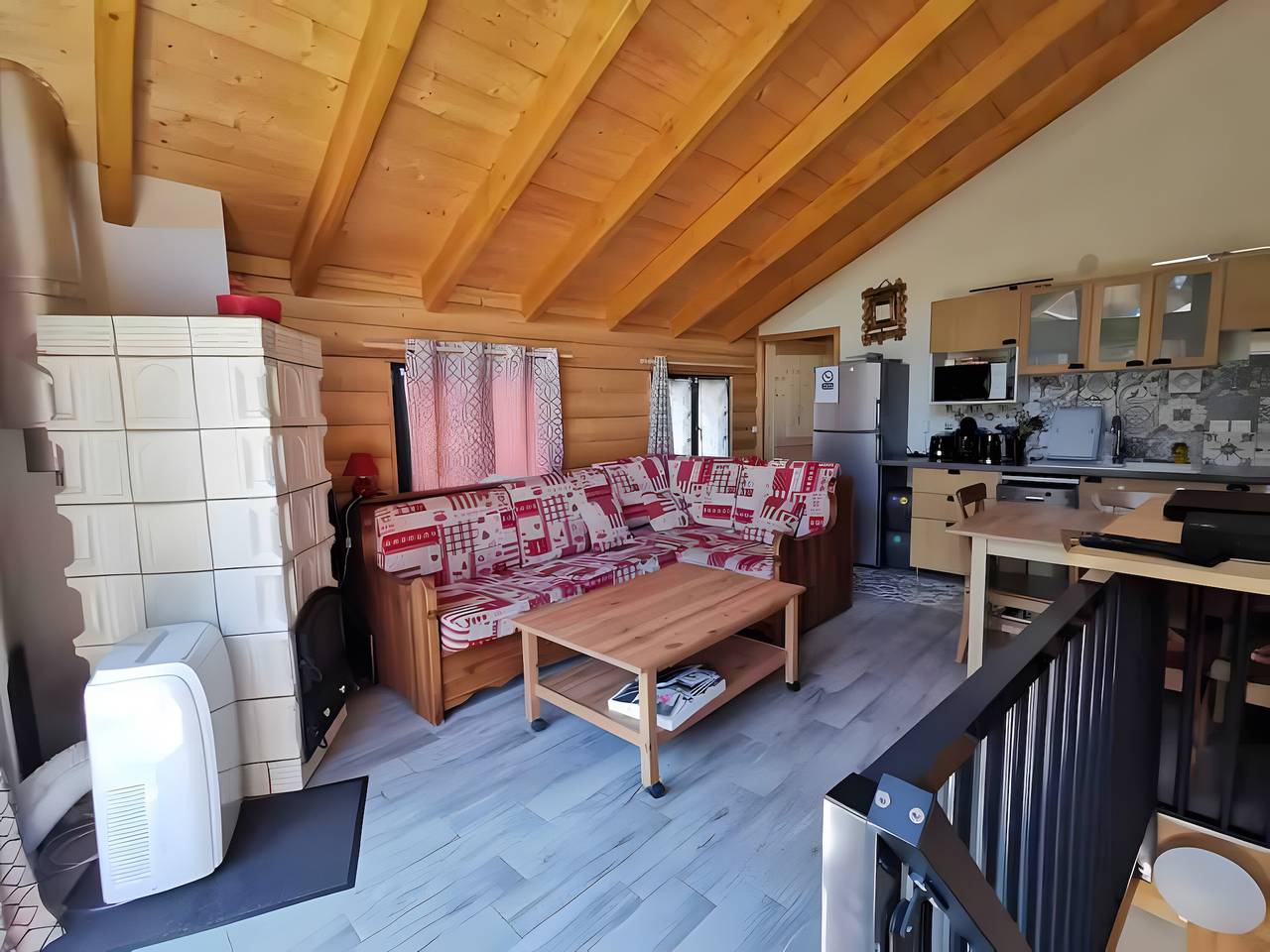 Charmantes 3-Sterne-Chalet für Skiurlaub und Kuren in La Perrière, Les Trois Vallées