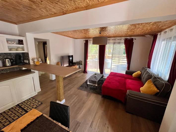 Maison de vacances pour 4 personnes, avec jardin ainsi que jacuzzi et piscine