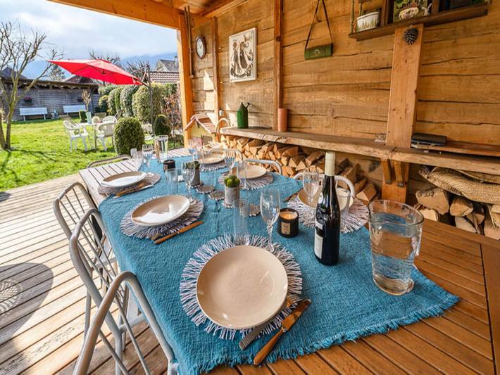 Appartement de vacances pour 12 personnes, avec jardin et terrasse, adapté aux familles