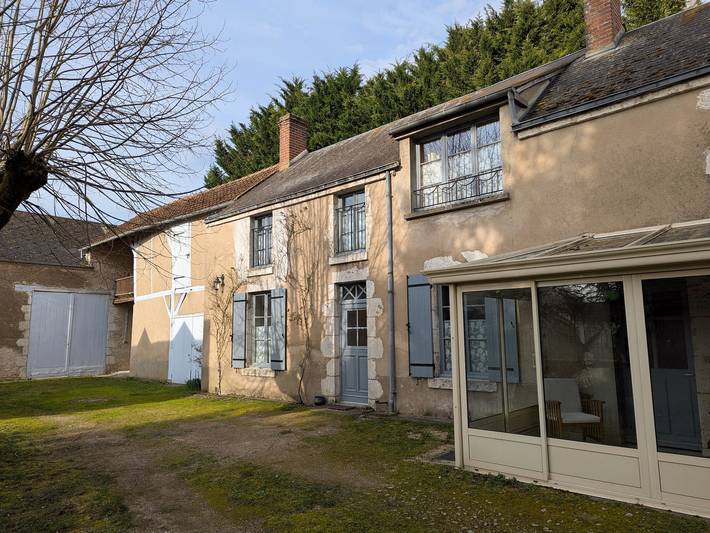 Ruhiges Ferienhaus nahe Meung-sur-Loire mit Garten und Terrasse in Meung-sur-Loire, Loire-Tal