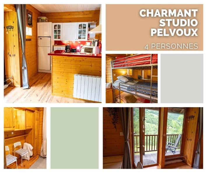 Gîte pour 4 personnes, avec balcon et vue à Pelvoux - 2