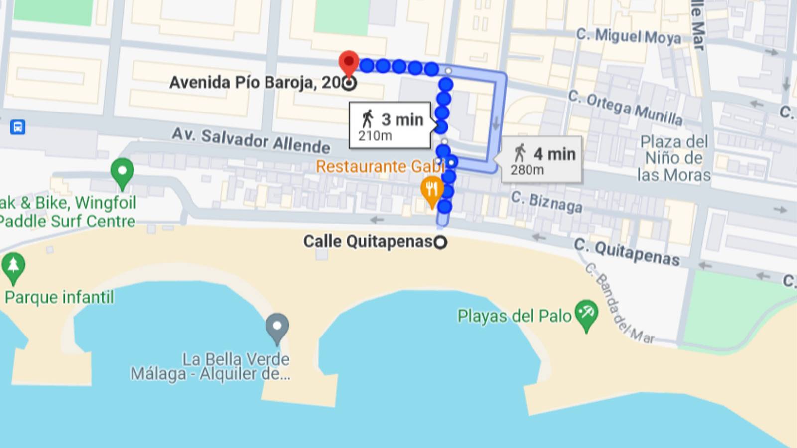 Apartamento entero, Apartamento de vacaciones para 6 personas con balcón in Málaga (Este), Málaga