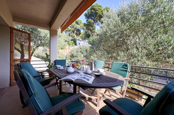 Apartamento para 7 personas, con jardín, Se admiten mascotas en Llafranch