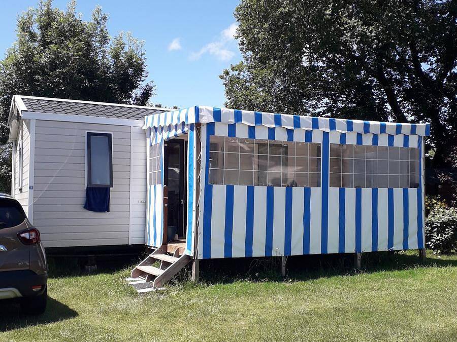 Camping de Brouel - Stacaravan 6 personen - Stacaravan Met 3 Slaapkamers in Ambon, Côte des Mégalithes