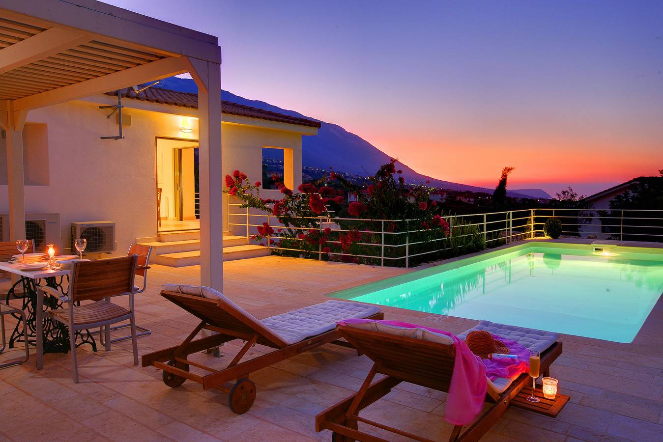 Villa With Pool for 4 People in Kefalonia, Greece