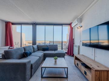 Ferienwohnung für 4 Personen, mit Terrasse in Le Barcarès