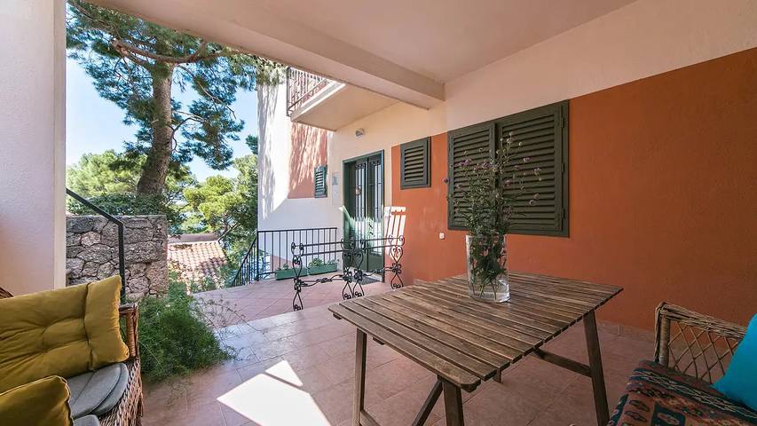 Ferienwohnung für 4 Personen, mit Terrasse
