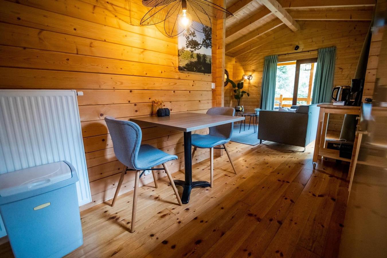 Sfeervol chalet voor 2 personen met sauna op vakantiepark in Markelo in Markelo, Twente