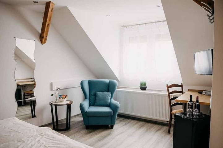 Doppelzimmer - Altstadt-Residenz in Wachenheim, Pfälzer Rheinebene