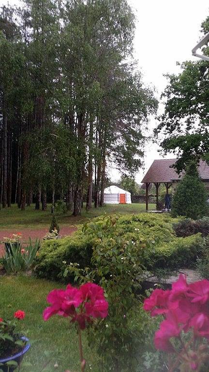 Chambre d'hôtes et Yourte La Maison des Pins - Yourte Mongole in Chevillon-sur-Huillard, Région de Montargis