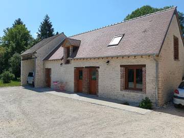 Gîte pour 3 personnes, avec vue et terrasse, animaux acceptés à Vimory
