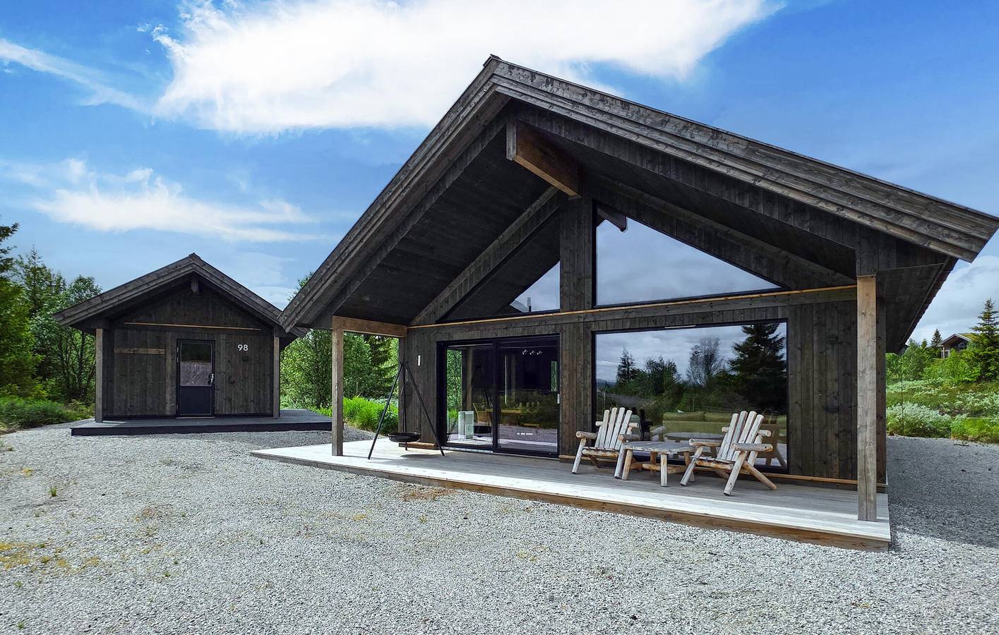 Ferienhaus für 6 Personen mit Ausblick in Ål